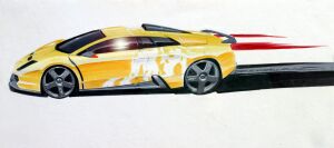 Click here to view this official impression of the Lamborghini Murcielago R-GT in high resolution