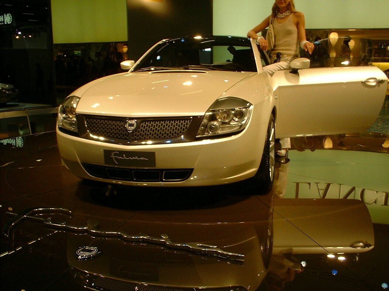 The Lancia Fulvia Coupe at the 2003 Frankfurt Motor Show