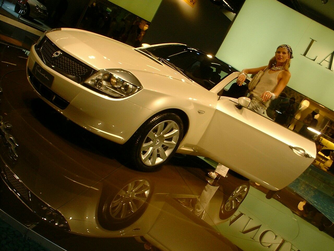 The Lancia Fulvia Coupe at the 2003 Frankfurt Motor Show