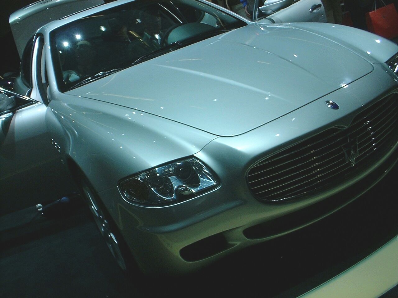 World Premiere of the Maserati Quattroporte at the 2003 Frankfurt Motor Show