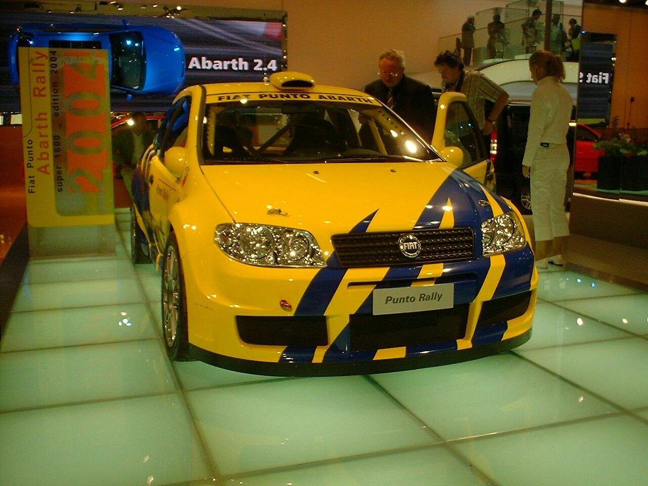 New Fiat Punto Abarth Rally at the 2003 Frankfurt Motor Show
