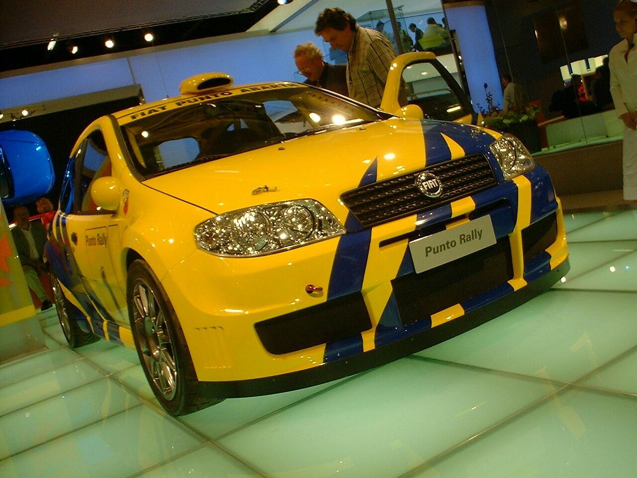 New Fiat Punto Abarth Rally at the 2003 Frankfurt Motor Show