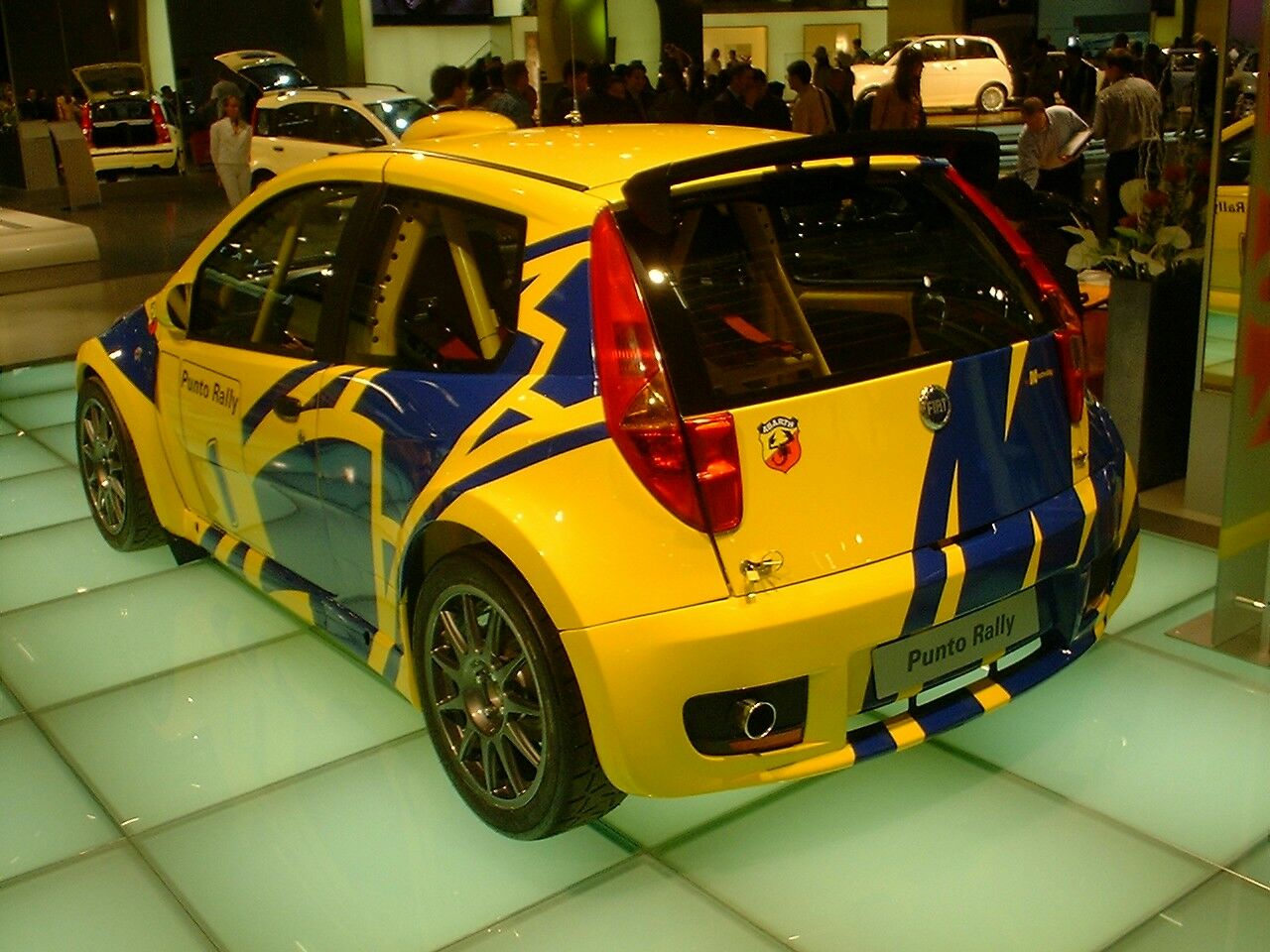 New Fiat Punto Abarth Rally at the 2003 Frankfurt Motor Show