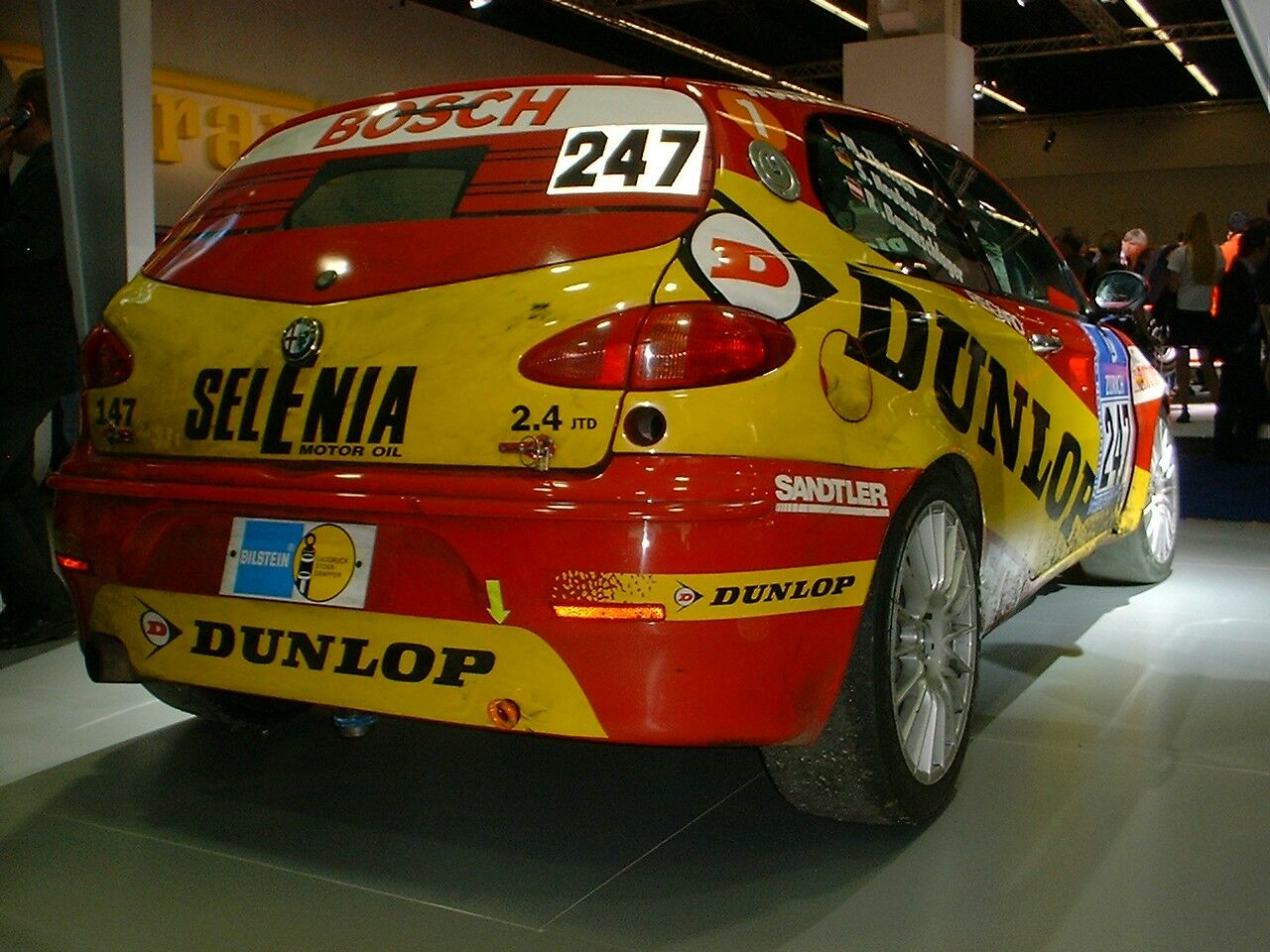 N-Technology developed prototype Alfa Romeo 147JTD race car at the 2003 Frankfurt Motor Show