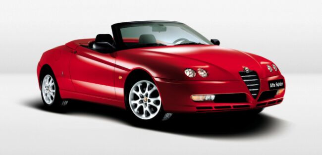 click here to view this image of the facelifted Alfa Romeo Spider in high resolution
