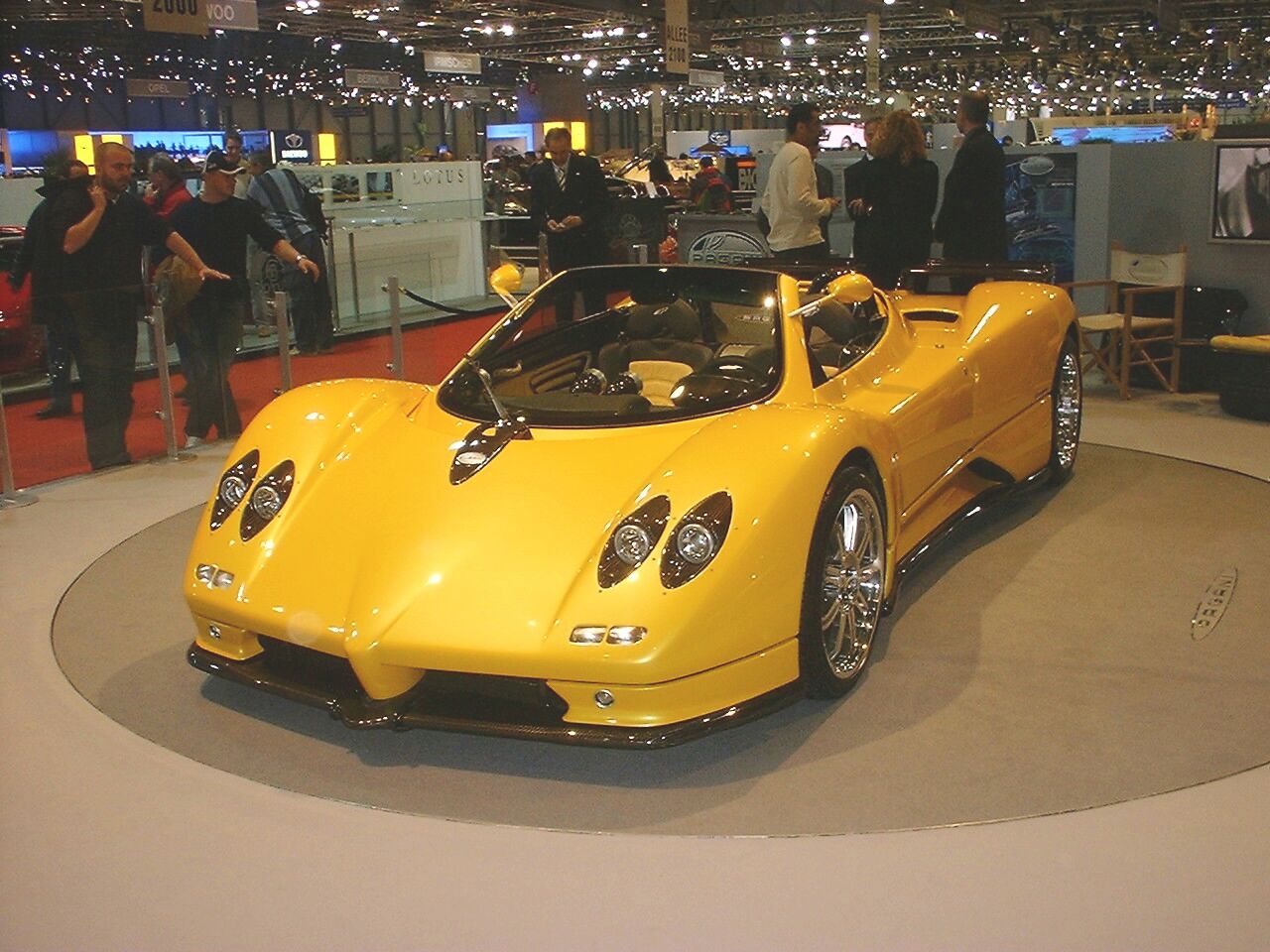 the new Pagani Zonda Roadster received its world premiere at the Geneva Motor Show this week