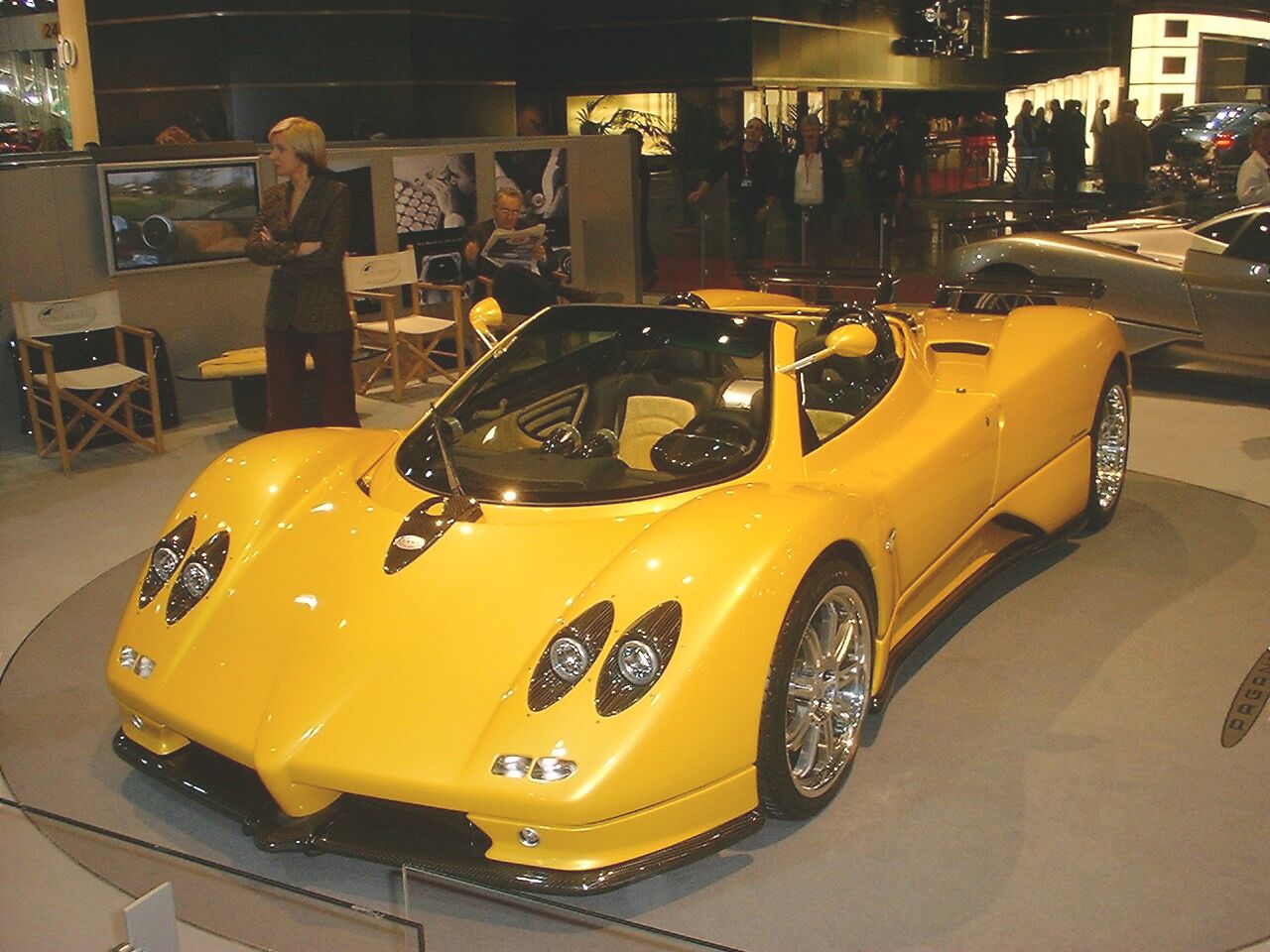 the new Pagani Zonda Roadster received its world premiere at the Geneva Motor Show this week