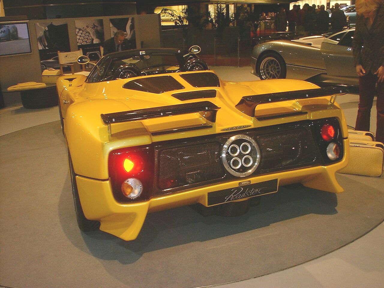 the new Pagani Zonda Roadster received its world premiere at the Geneva Motor Show this week