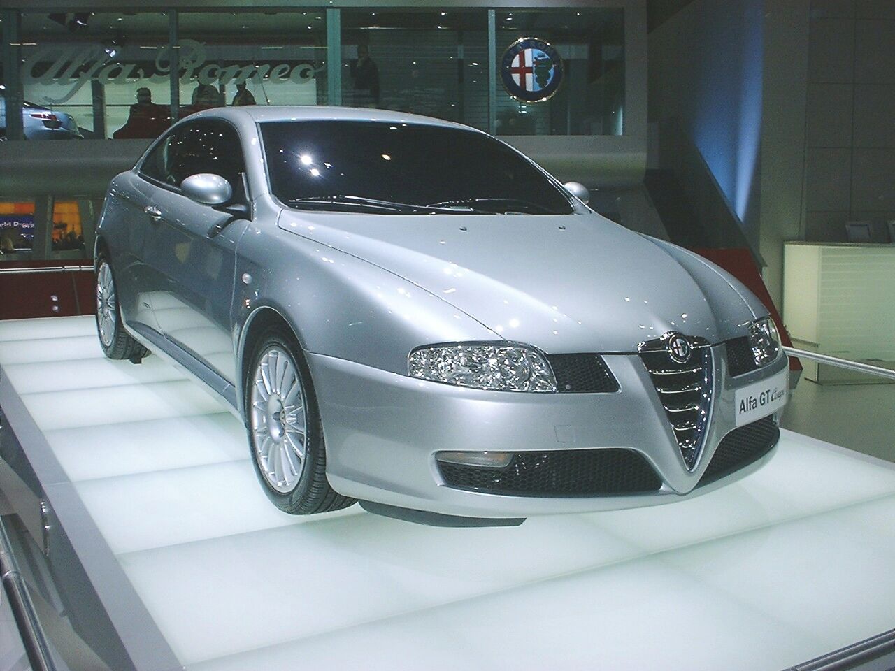 the Alfa Romeo Coupe GT received its world premiere at the Geneva Motor Show this week