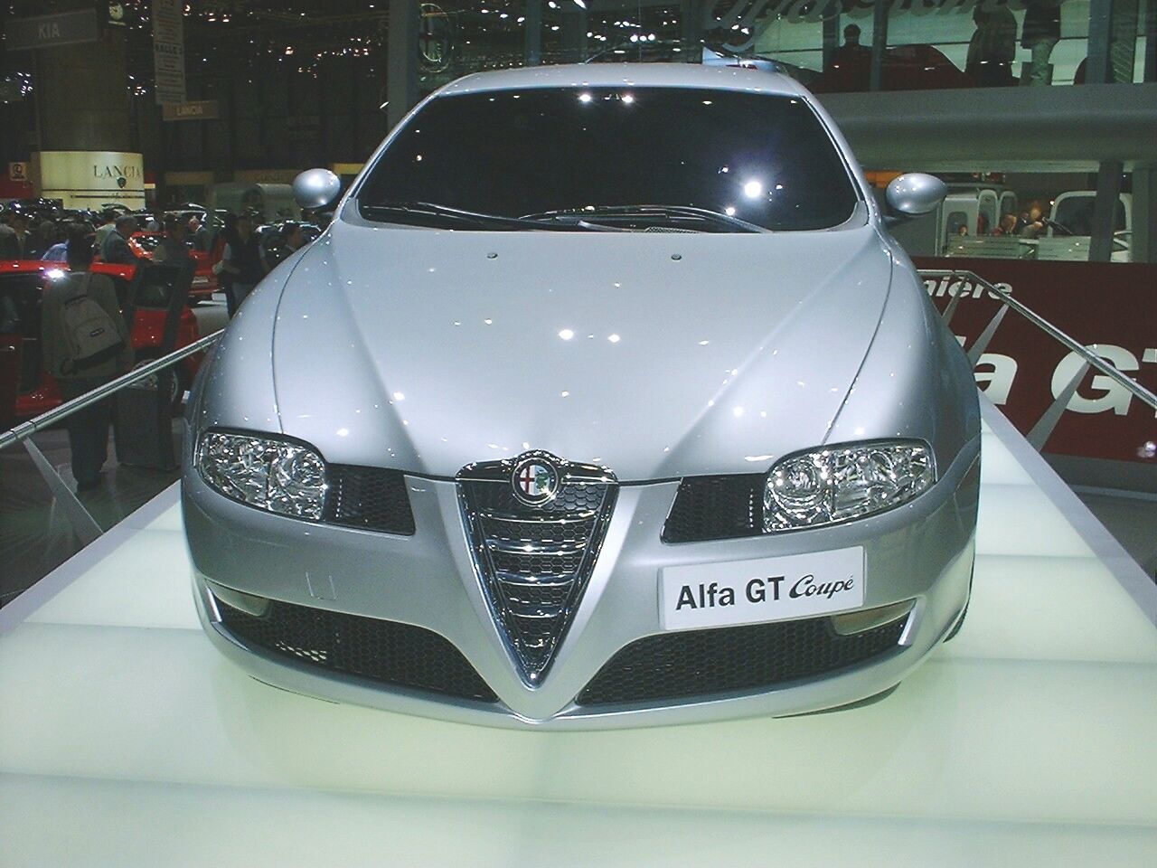 the new Alfa Romeo Coupe GT received its world premiere at the Geneva Motor Show this week