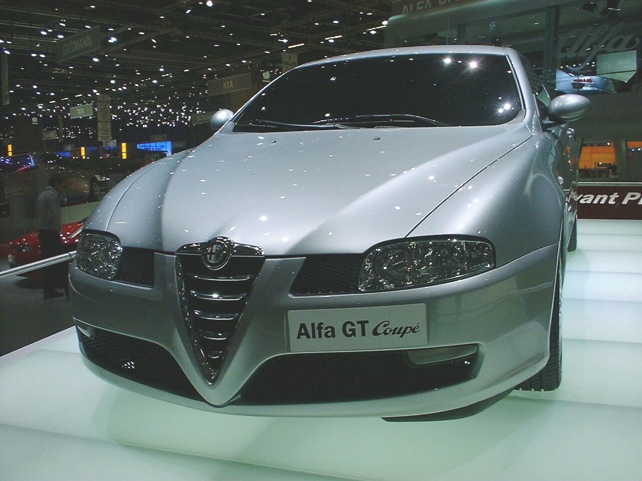 the new Alfa Romeo Coupe GT received its world premiere at the Geneva Motor Show this week