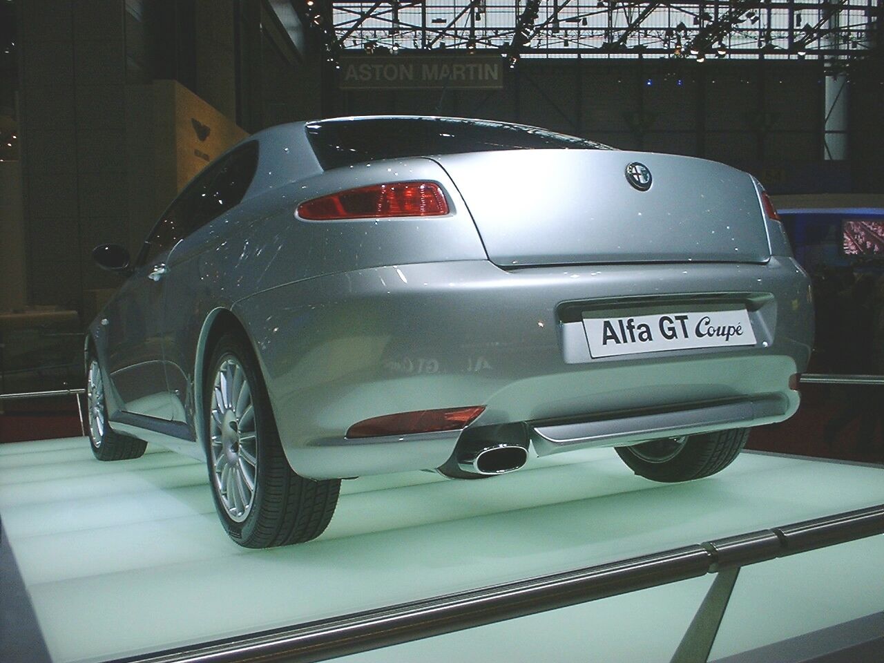 the new Alfa Romeo Coupe GT received its world premiere at the Geneva Motor Show this week