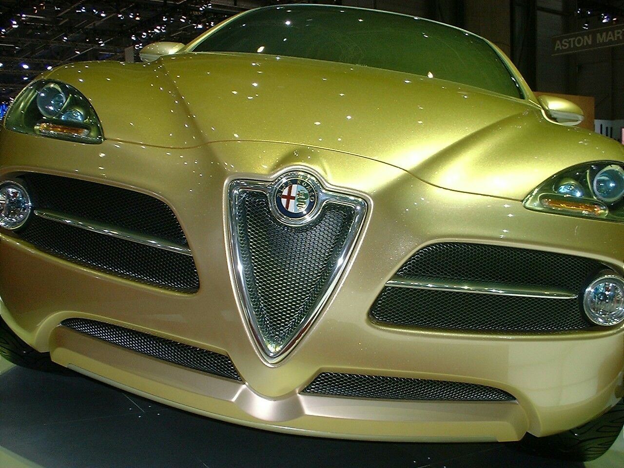 the new Alfa Romeo Kamal crossover concept at the Geneva Motor Show this week