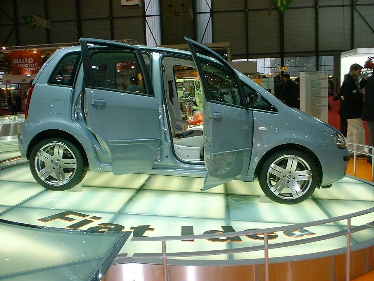 the new Fiat Idea in Geneva