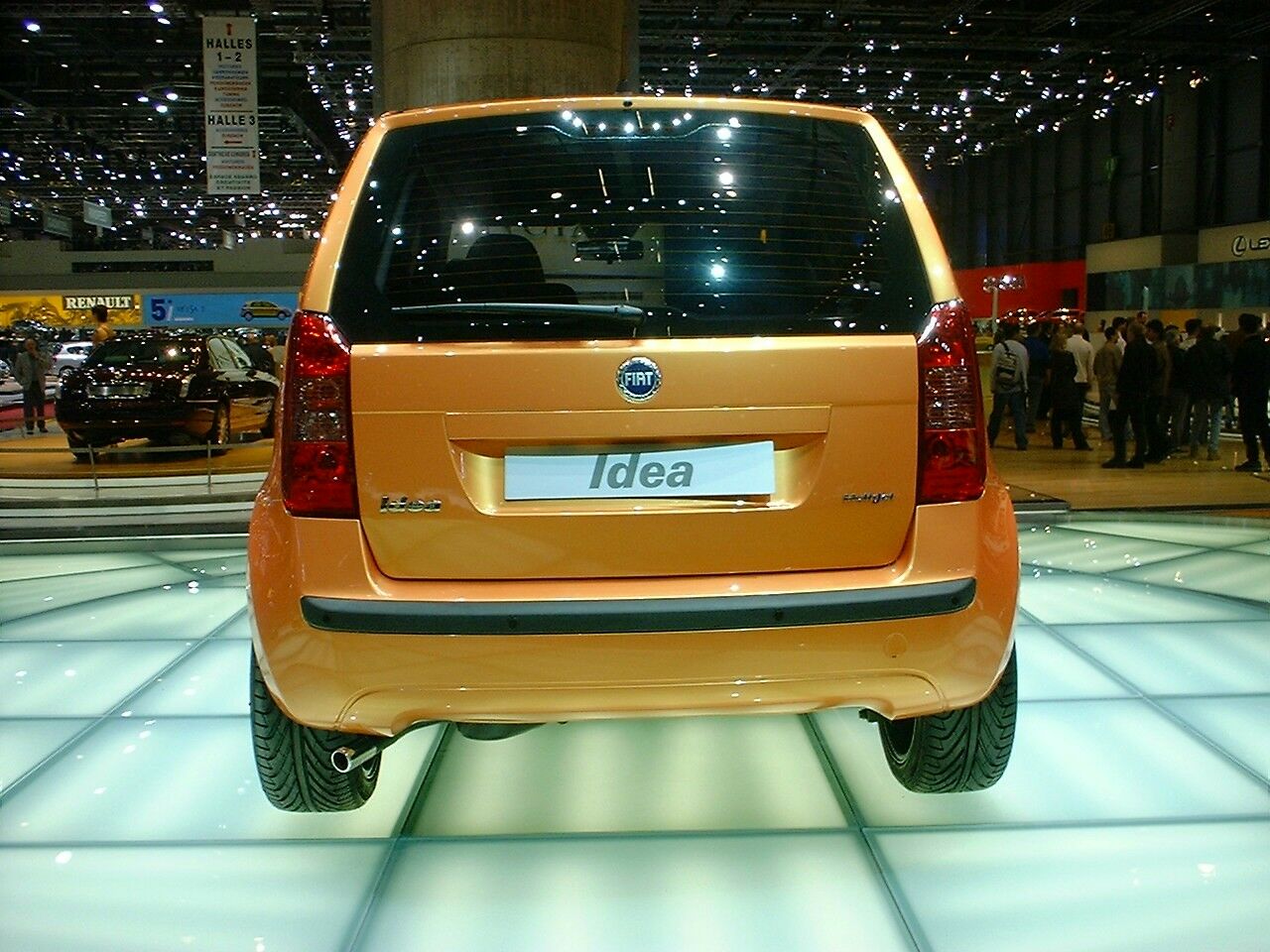 the new Fiat Idea Multijet in Geneva