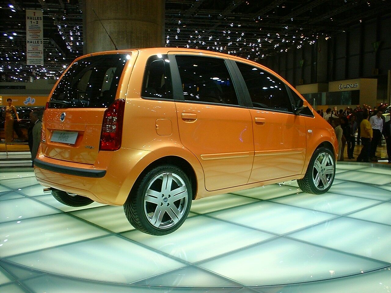 the new Fiat Idea Multijet in Geneva