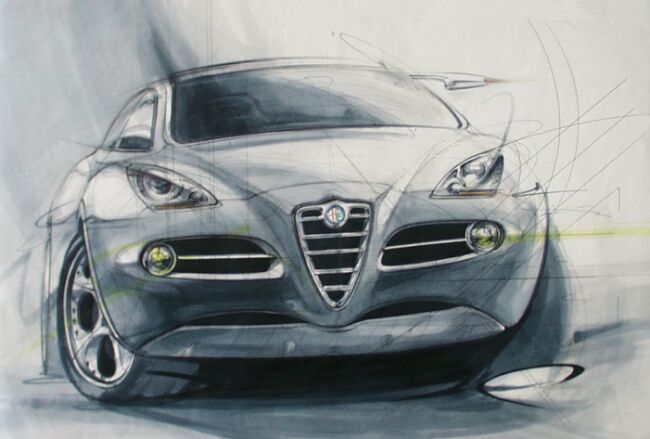 click to view this image of the Alfa Romeo Kamal SUV concept in high resolution