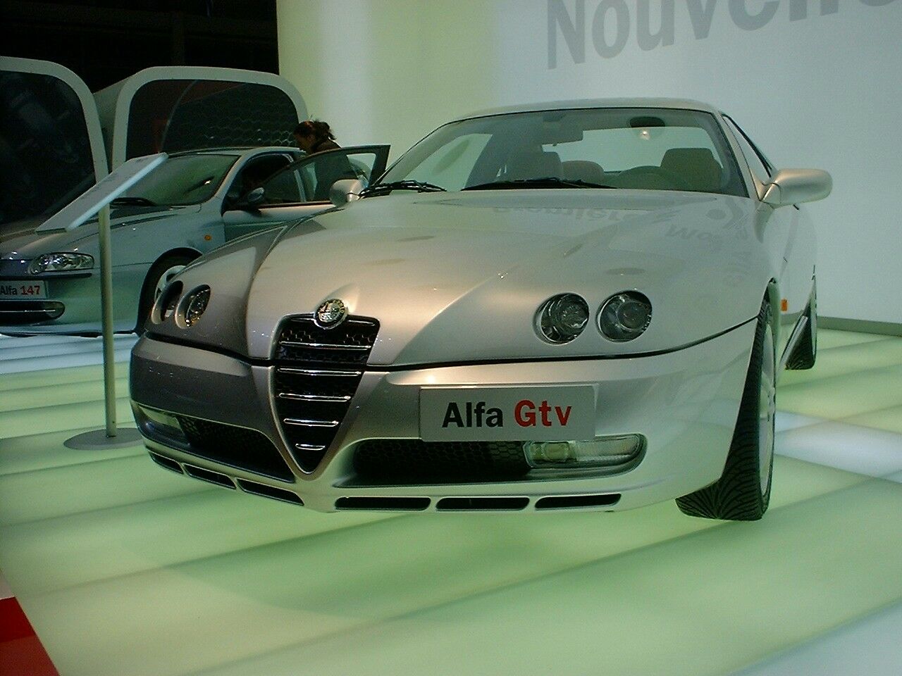 restyled Alfa Romeo GTV 24v 3.2-litre V6 in Geneva