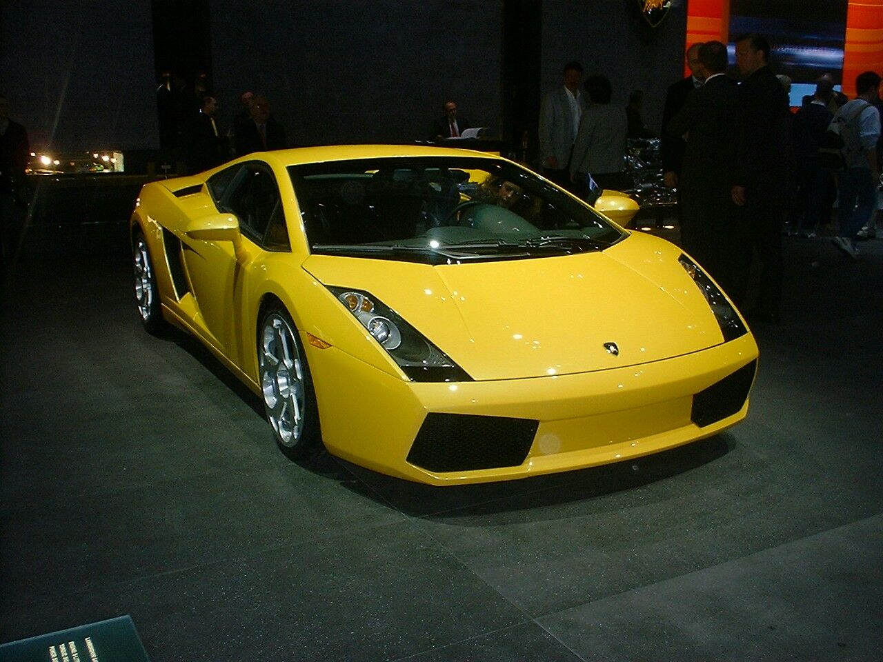 Lamborghini Gallardo at the 2003 Geneva Motor Show