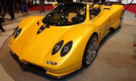 Pagani unveiled the Zonda Roadster today