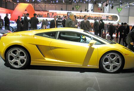 Lamborghini Gallardo unveiled today in Geneva
