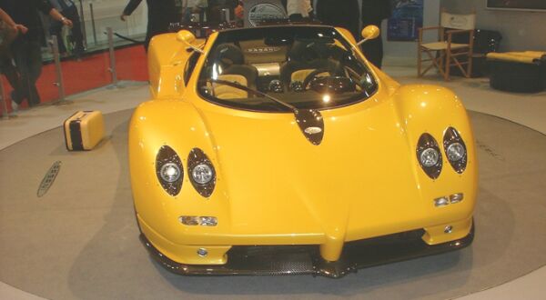 click here to view this image of the new Pagani Zonda Roadster at the Geneva Motor Show this week in high resolution