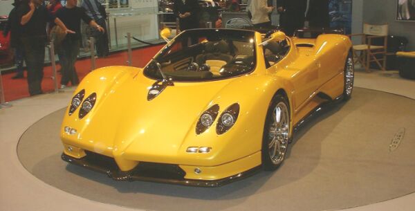 click here to view this image of the new Pagani Zonda Roadster at the Geneva Motor Show this week in high resolution