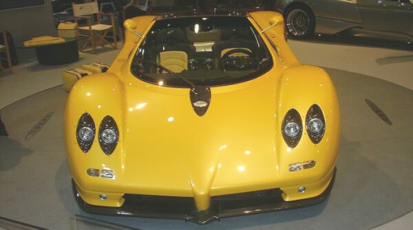 click here to view this image of the new Pagani Zonda Roadster at the Geneva Motor Show this week in high resolution