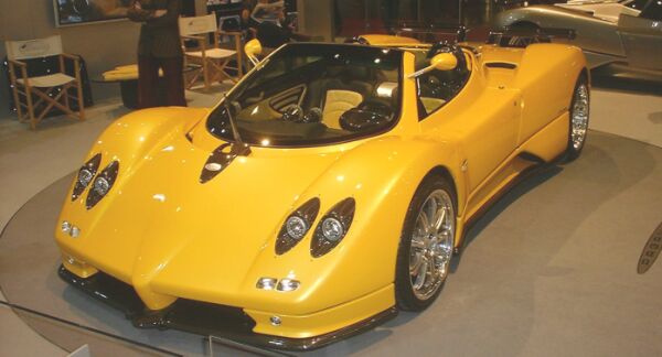 click here to view this image of the new Pagani Zonda Roadster at the Geneva Motor Show this week in high resolution