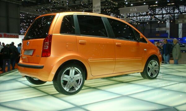 click here to see this image of the new Fiat Idea at the Geneva Motor Show in high resolution