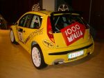 click to view this image of the Fiat Punto Abarth Rally in high resolution