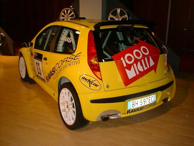 Fiat Punto Abarth Rally at the 2003 Geneva Motor Show