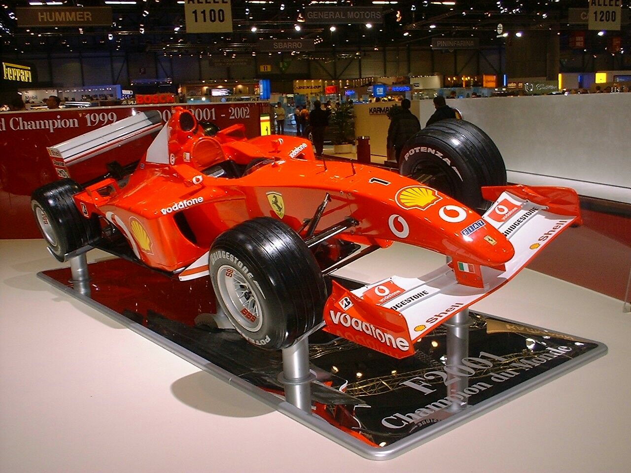 Ferrari at the 2003 Geneva Motor Show