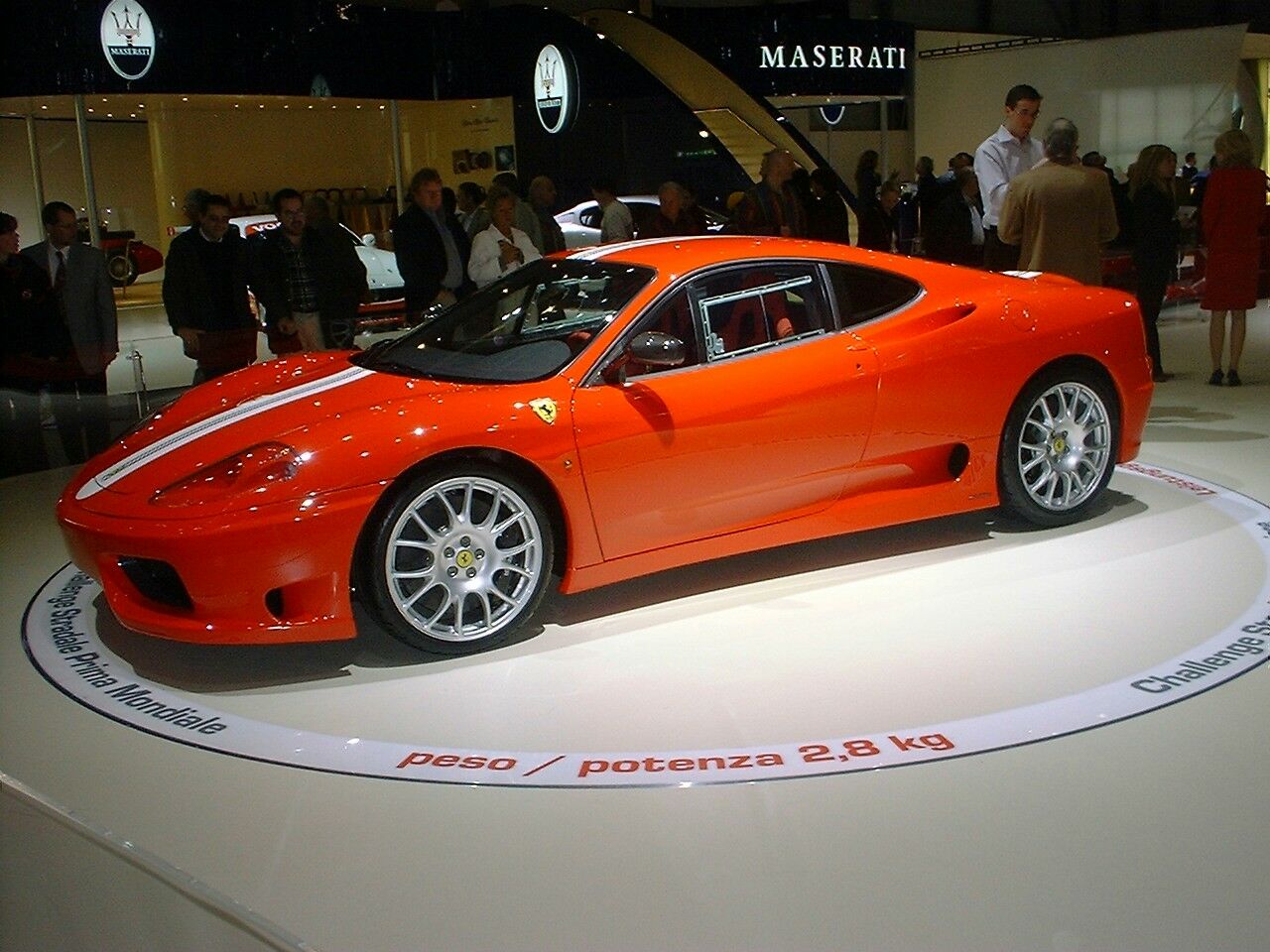 Ferrari Challenge Stradale at the 2003 Geneva Motor Show