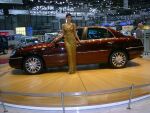 click to view this image of the Lancia Thesis at the 2003 Geneva Motor Show in high resolution