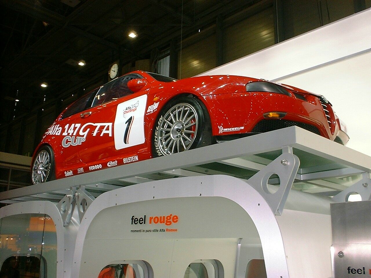 Alfa Romeo 147GTA Cup racer at the 2003 Geneva Motor Show