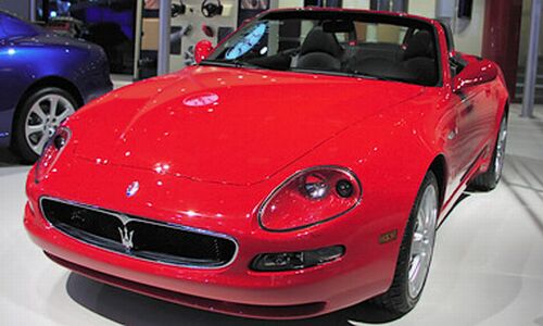 Maserati Spyder at the 2003 Detroit Motor Show