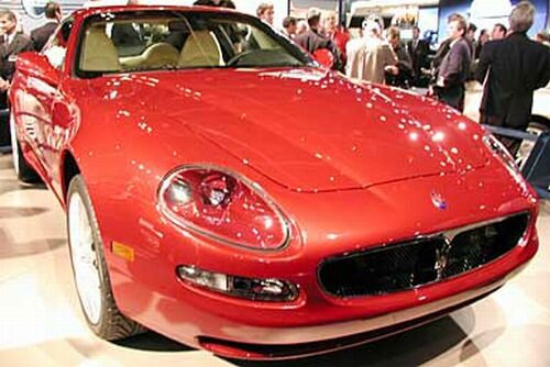 Maserati Coupe at the 2003 Detroit Motor Show