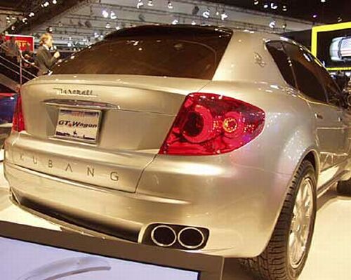 Maserati Kubang GT Wagon at the 2003 Detroit Motor Show