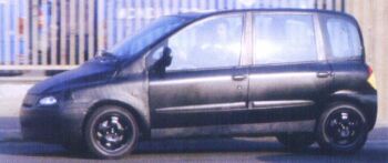 Click here for larger images of the next generation Fiat Multipla testing