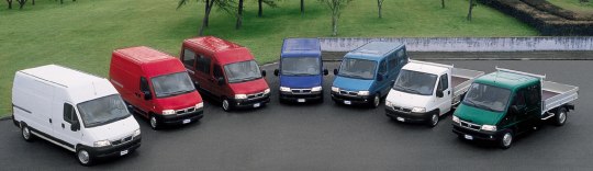 The Fiat Ducato van range is produced as part of the Fiat-Peugeot Citroen LCV joint venture