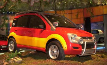 the Fiat Small based off road Simba concept uses the 1.3 Multijet 16v