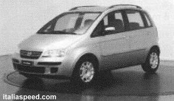 the Fiat Punto B-MPV will receive its world premiere at the 2003 Geneva Motor Show