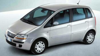 click here to see this image of the Fiat Punto B-MPV in high resolution