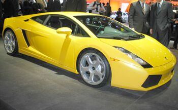 click here to see the Lamborghini Gallardo at the Geneva Motor Show today