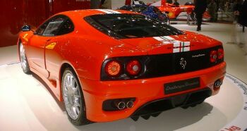 click for details and images of the Ferrari Challenge Stradale at the Geneva Motor Show