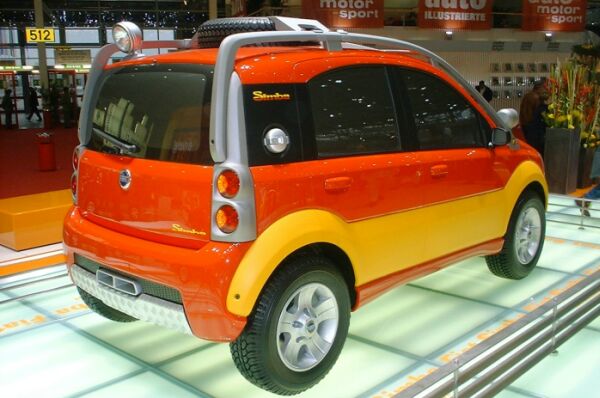the Fiat Simba mini-off road concept seen here in Geneva last month