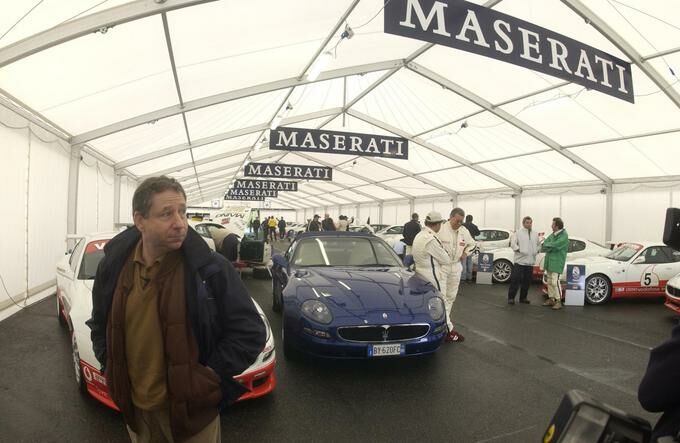 Ferrari Sporting Director Jean Todt visited the Vodafone Maserati Trofeo at Magny-Cours over the weekend