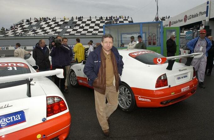 Ferrari Sporting Director Jean Todt visited the Vodafone Maserati Trofeo at Magny-Cours over the weekend