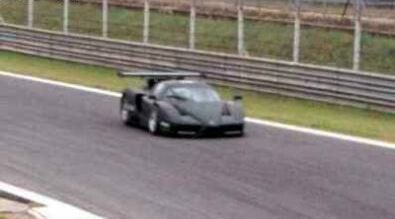 Maserati's Enzo-based GT sportscar track testing